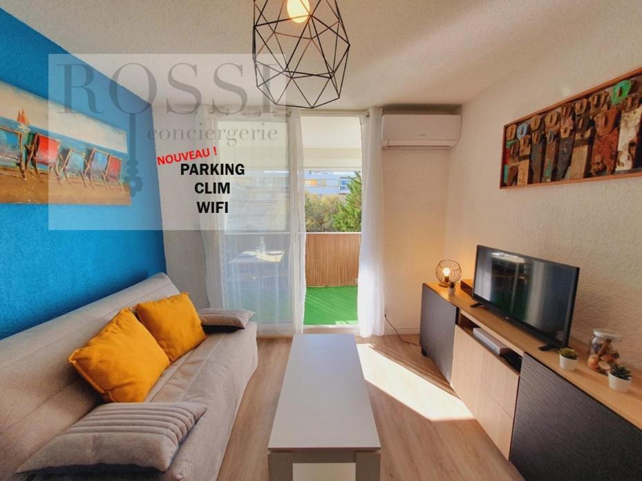 Suite Maya Parking Clim Wifi Centre-Ville Et Port - Rossiconciergerie - Linge Inclus Ла-Гранд-Мот Экстерьер фото